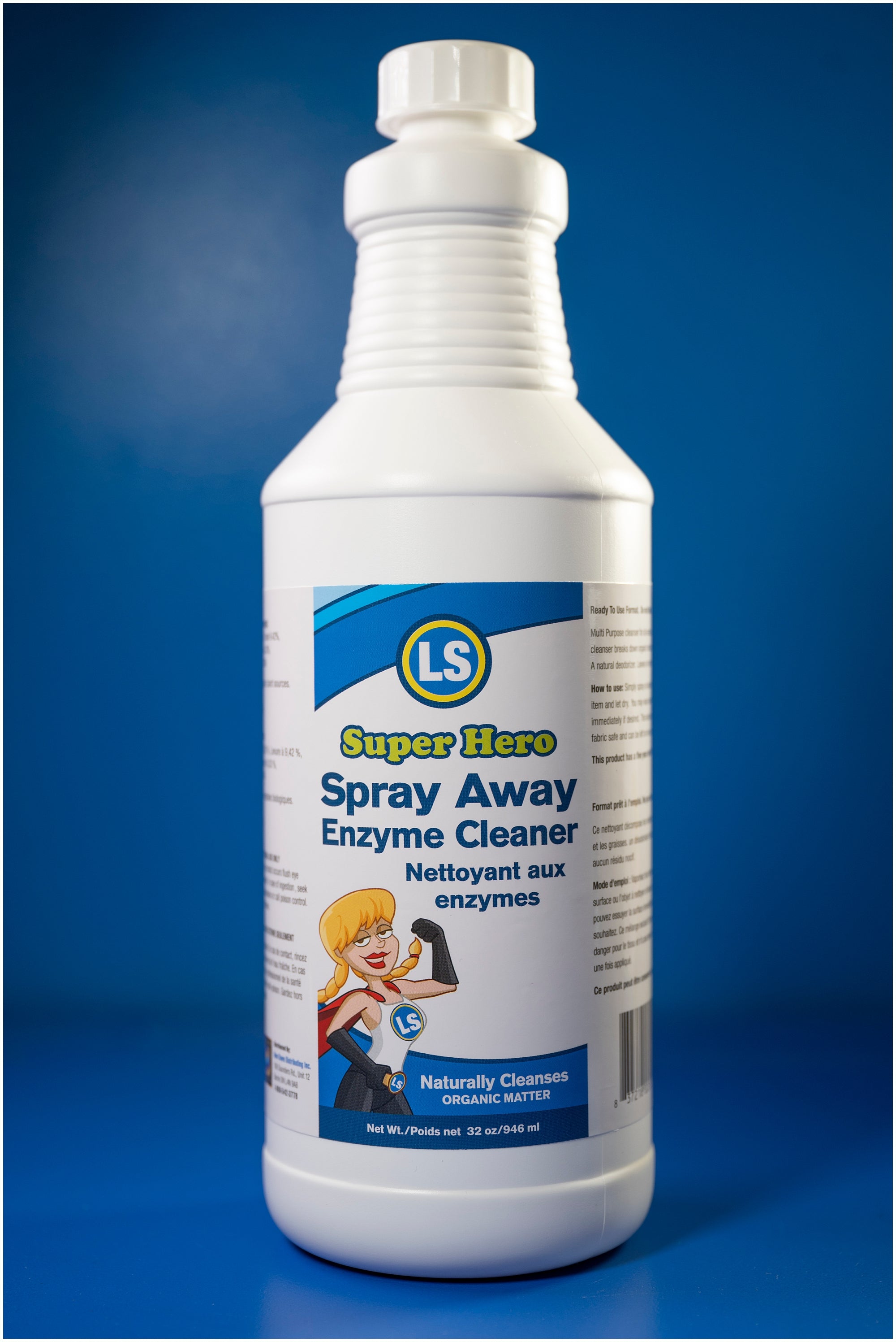 Super Hero Spray Away Enzyme Cleaner – New Dawn Distributing c/o Lice ...