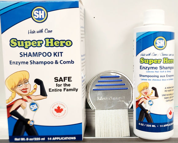 Shampoo Kit with Comb